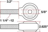 SPC Performance xAxis Rod End Ball Joint thumbnail 5