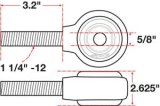 SPC Performance xAxis Rod End Ball Joint thumbnail 6