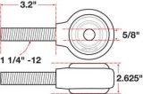 SPC Performance xAxis Rod End Ball Joint thumbnail 2