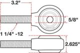 SPC Performance xAxis Rod End Ball Joint thumbnail 5