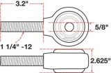 SPC Performance xAxis Rod End Ball Joint thumbnail 6