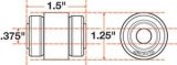 SPC Performance xAxis Rod End Ball Joint thumbnail 9