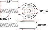 SPC Performance xAxis Rod End Ball Joint thumbnail 4