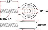 SPC Performance xAxis Rod End Ball Joint thumbnail 5