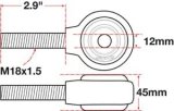 SPC Performance xAxis Rod End Ball Joint thumbnail 6