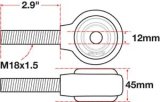 SPC Performance xAxis Rod End Ball Joint thumbnail 6