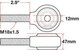 SPC Performance xAxis Rod End Ball Joint thumbnail 5
