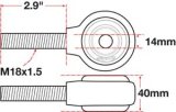 SPC Performance xAxis Rod End Ball Joint thumbnail 6