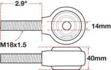 SPC Performance xAxis Rod End Ball Joint thumbnail 6