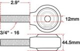 SPC Performance xAxis Rod End Ball Joint thumbnail 5