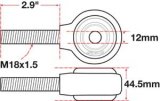 SPC Performance xAxis Rod End Ball Joint thumbnail 4