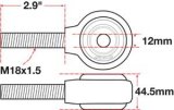 SPC Performance xAxis Rod End Ball Joint thumbnail 5