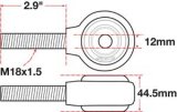 SPC Performance xAxis Rod End Ball Joint thumbnail 6