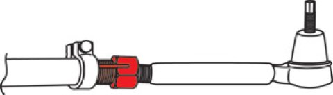 SPC Performance Jeep JK Hex Tie Rod thumbnail 8