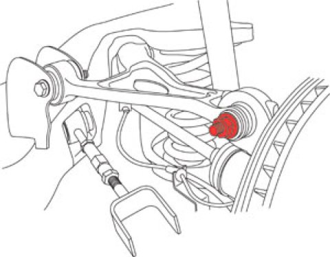 SPC Performance Ford 10+ Taurus / 01+ Explorer Rear Camber Kit thumbnail 1