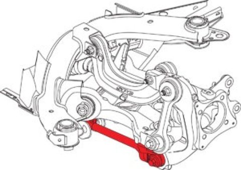 SPC Performance Ford S550 Mustang Forged T6 Aluminum Rear Lower Control Arm thumbnail 6