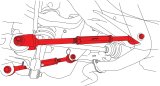 SPC Performance 00-09 Subaru Outback Rear Control Arms thumbnail 6