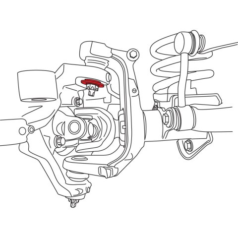 SPC Performance Jeep 1/4 Deg. Camber Sleeve thumbnail 2