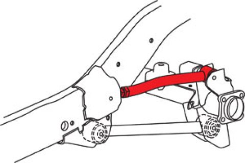 SPC Performance 2007+ Jeep Wrangler / 20-23 Gladiator Rear Adjustable Upper Control Arm thumbnail 6