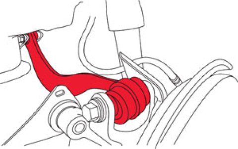 SPC Performance Scion/Lexus Fixed Length Rear Control Arm thumbnail 7