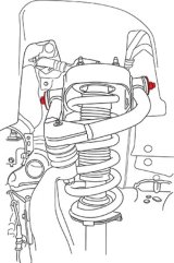 SPC Performance Control Arm Hardware thumbnail 1