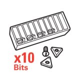 SPC Performance Carbide Insert for RELS Brake Lathe - Pack of 10 thumbnail 6