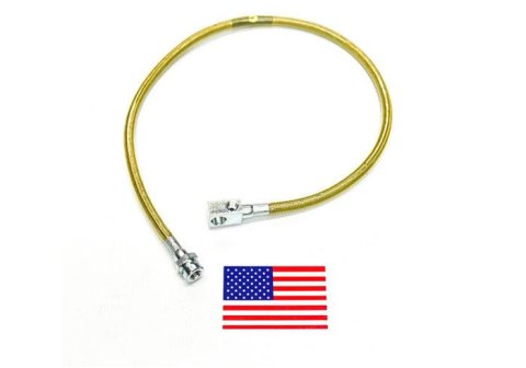 Superlift 78-79 Ford F-150/Bronco w/ 4-9in Lift Kit (Single) Bullet Proof Brake Hose thumbnail 1