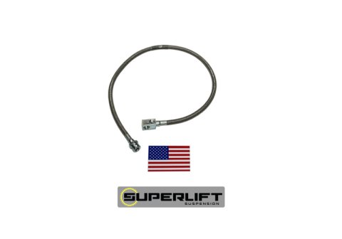 Superlift 78-79 Ford F-150 w/ 4-9in Lift Kit (Single) Bullet Proof Brake Hose thumbnail 3
