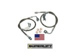 Superlift 1987 GM Pickup/87-91 Blazer/Suburban w/ 8-12in Lift Kit (Pair) Bullet Proof Brake Hoses thumbnail 4