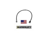 Superlift 76-86 Jeep CJ5 / CJ7 3in plus Lift (Single) Bullet Proof Brake Hose thumbnail 3
