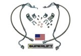 Superlift 05-07 Ford F-250/F-350 w/ 4-8in Lift Kit (Pair) Bullet Proof Brake Hoses thumbnail 2