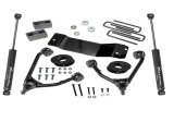 Superlift 14-18 Chevy Silv 1500 4WD 3.5in Lift Kit w/ Alum/Stamped Steel Control Arms & Rear Shocks thumbnail 4
