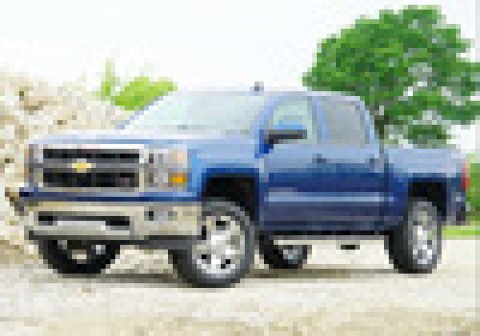 Superlift 14-18 Chevy Silv 1500 4WD 3.5in Lift Kit w/Alum/Steel Control Arms & Bilstein Rear Shocks thumbnail 7