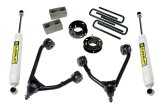 Superlift 14-18 Chevy Silv 1500 2WD 3.5in Lift Kit w/ Alum/Stamped Steel Control Arms & Rear Shocks thumbnail 2