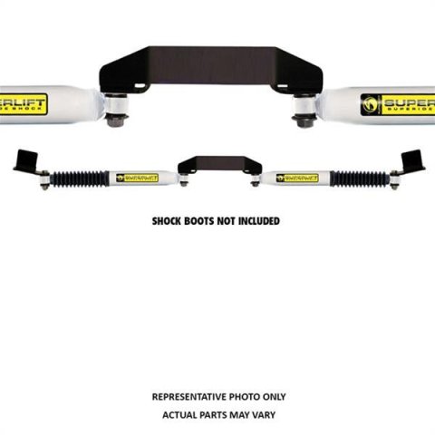 Superlift 05-07 Ford F-250/350 4WD Dual Steering Stabilizer Kit - SR (Hydraulic) thumbnail 1