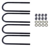 Superlift U-Bolt 4 Pack 9/16x3-1/8x10 Round w/ Hardware thumbnail 1