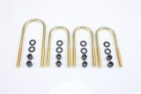 Superlift U-Bolt 4 Pack 9/16x3-1/8x12 Round w/ Hardware thumbnail 1