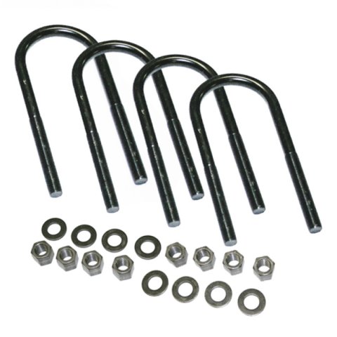 Superlift U-Bolt 4 Pack 5/8x3-1/4x19 Large Radius w/ Hardware thumbnail 3