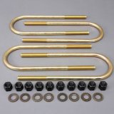 Superlift U-Bolt 4 Pack 5/8x3-7/8x12.5 Round w/ Hardware thumbnail 1