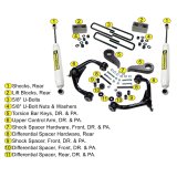 Superlift 11-19 Chevy Silv/GMC Sierra 2500 HD 3in Lift Kit w/ Superlift Rear Shocks thumbnail 1