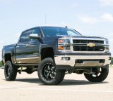 Superlift 14-18 Chevy Silv 4WD 8in Lift Kit w/ Alum/Stamped Steel Cntrl Arms & King Coils & Shocks thumbnail 2