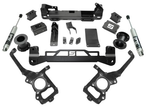 Superlift 2021 Ford F-150 4WD 6in Lift Kit w/Fox 2.0 Rear Shocks thumbnail 1