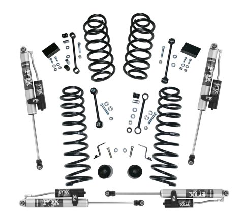 Superlift 18-22 Jeep Wrangler JL (NO Mojave) 4WD 2.5in Dual Rate Coil Lift Kit w/Fox 2.0 Res Shocks thumbnail 3