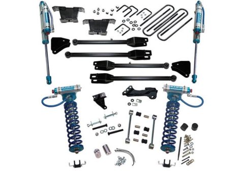 Superlift 08-10 Ford F-250 SuperDuty 4WD 4in Lift Kit w/ 4-Link Conv / King Coilovers & Rear Shocks