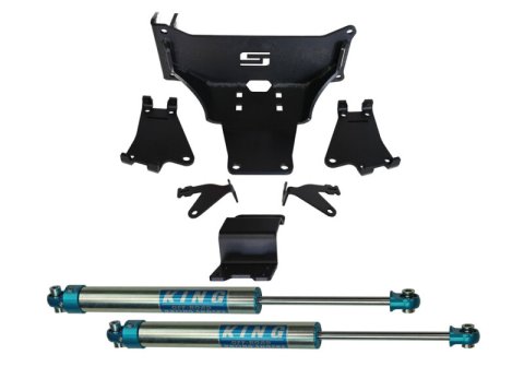 Superlift 05-22 Ford F250/350 Dual Steering Stabilizer W/ King Shocks thumbnail 1