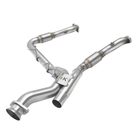 Kooks 17-19 Ford F150 Raptor EcoBoost 3.5L V6 3in Stainless GREEN Catted Turbo Down Pipes thumbnail 3