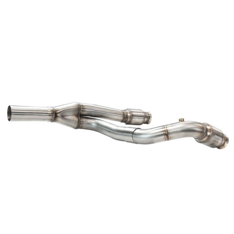Kooks 2007+ Jeep Wrangler JK w/LS Swap 3in Catted SS Y-Pipe Kooks Headers Required thumbnail 2