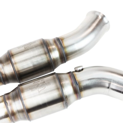 Kooks 06-13 Chevy Corvette C6 ZO6/ZR1 LS9/LS7 GREEN catted X-Pipe (Kooks Header Req) thumbnail 2
