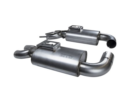 Kooks 2015+ Ford Mustang GT350 5.2L 3in Axle Back Uses Factory Tips Must Use Kooks Header and X-Pipe thumbnail 3