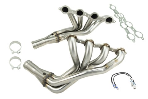 Kooks 06-13 Chevrolet Corvette Z06 ZR1 1-7/8 x 3 Header & Green Catted X-Pipe Kit thumbnail 2